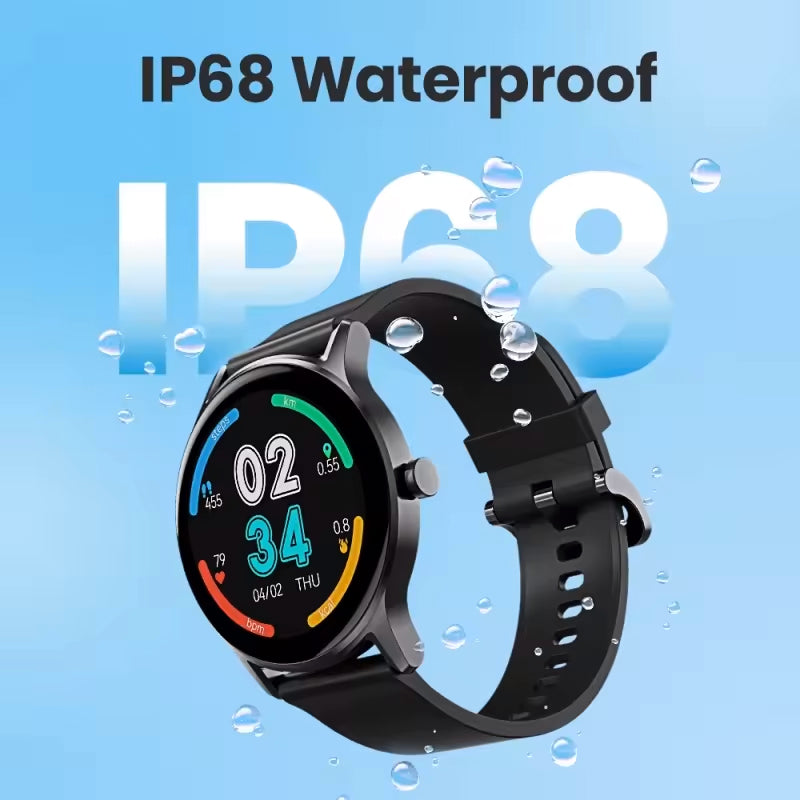 FUTON Smart Watch Fitness, Heart Rate Tracking All Day