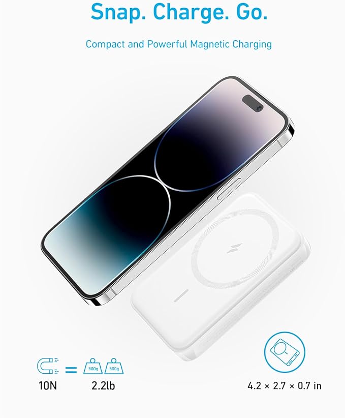 Magnetic Power Bank Wireless Portable
